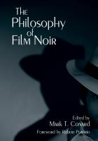 The philosophy of film noir /