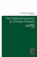 The political economy of Chinese finance