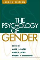 The psychology of gender