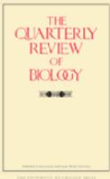 The quarterly review of biology