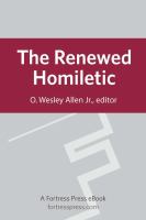 The renewed homiletic /