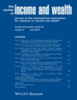 The review of income and wealth