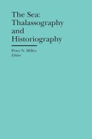 The sea thalassography and historiography /