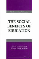 The social benefits of education