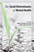 The social determinants of mental health