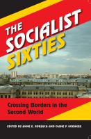 The socialist sixties crossing borders in the Second World /