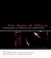 The state of affairs explorations in infidelity and commitment /