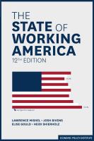 The state of working America