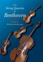 The string quartets of Beethoven
