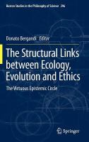 The structural links between ecology, evolution, and ethics the virtuous epistemic circle /