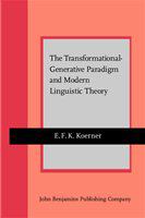 The transformational-generative paradigm and modern linguistic theory