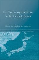 The voluntary and non-profit sector in Japan the challenge of change /