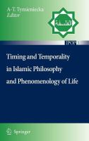 Timing and Temporality in Islamic Philosophy and Phenomenology of Life