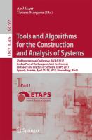 Tools and Algorithms for the Construction and Analysis of Systems 23rd International Conference, TACAS 2017, Held as Part of the European Joint Conferences on Theory and Practice of Software, ETAPS 2017, Uppsala, Sweden, April 22-29, 2017, Proceedings, Part I /