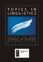 Topics in linguistics