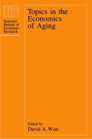 Topics in the economics of aging