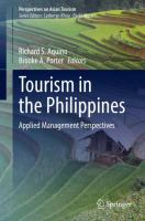 Tourism in the Philippines Applied Management Perspectives /