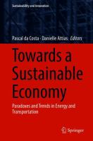 Towards a Sustainable Economy Paradoxes and Trends in Energy and Transportation /