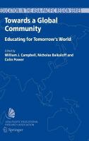 Towards a global community educating for tomorrow's world : global strategic directions for the Asia-Pacific region /