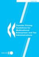 Transfer pricing guidelines for multinational enterprises and tax administrations