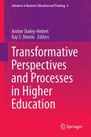 Transformative Perspectives and Processes in Higher Education