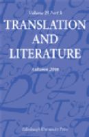 Translation and literature