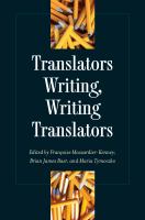 Translators writing, writing translators