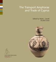 Transport Amphorae & Trade of Cyprus /