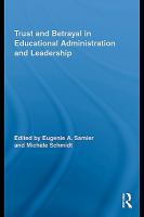 Trust and betrayal in educational administration and leadership