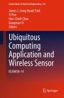 Ubiquitous Computing Application and Wireless Sensor UCAWSN-14 /