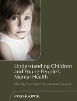 Understanding children and young people's mental health