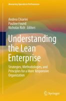 Understanding the Lean Enterprise Strategies, Methodologies, and Principles for a More Responsive Organization /