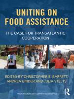 Uniting on food assistance the case for transatlantic cooperation /