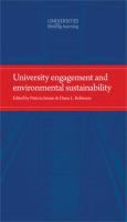 University engagement and environmental sustainability /