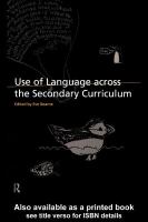 Use of language across the secondary curriculum
