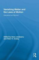 Vanishing matter and the laws of motion Descartes and beyond /