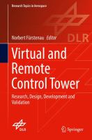 Virtual and Remote Control Tower Research, Design, Development and Validation /