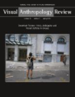 Visual anthropology review journal of the Society for Visual Anthropology.