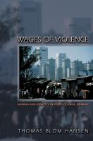 Wages of violence : naming and identity in postcolonial Bombay /