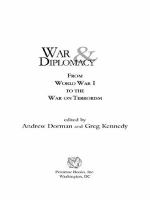 War & diplomacy : from World War I to the War on Terrorism /