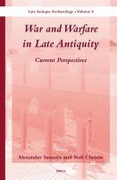 War and warfare in late antiquity