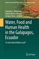 Water, Food and Human Health in the Galapagos, Ecuador "A Little World Within Itself" /