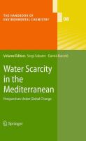 Water scarcity in the Mediterranean perspectives under global change /