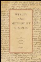 Wesley and Methodist studies