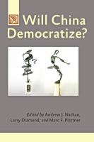 Will China democratize? /