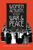 Women activists between war and peace Europe, 1918-1923 /