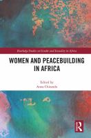 Women and peacebuilding in Africa