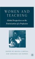 Women and teaching global perspectives on the feminization of a profession /