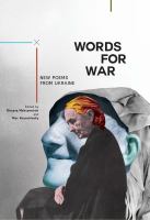 Words for war new poems from Ukraine /