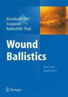 Wound Ballistics Basics and Applications /